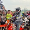 Dalam rangka memeriahkan Hari Ulang Tahun (HUT) Bhayangkara ke-76, Polres Lampung Selatan menggelar event Bhayangkara Trail Adventure